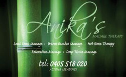 Anikas Massage Therapy - Winery Find 0
