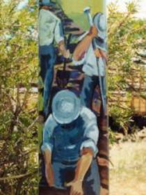 Capella Light Pole Murals - Winery Find 0