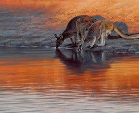 Steve Morvell Wildlife Art - Winery Find 0