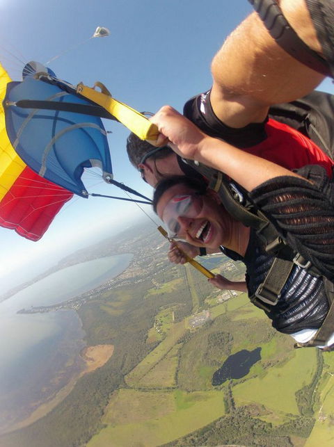 Skydive Sydney North Coast - Winery Find 2