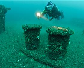 Ex-Hmas Adelaide Dive Site - Winery Find 1