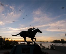 Black Caviar Statue - Winery Find 0