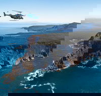 30-Minute Two Capes and Tasman Helicopter Flight from Port Arthur - Winery Find
