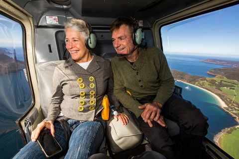 30-Minute Two Capes And Tasman Helicopter Flight From Port Arthur - Winery Find 1