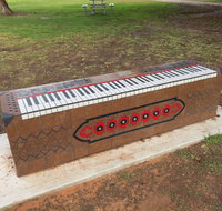 Piano Park Bench Moonta - Winery Find