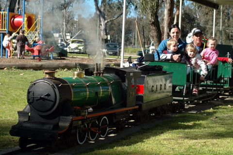 Corowa Apex Miniature Steam Train - Winery Find 0