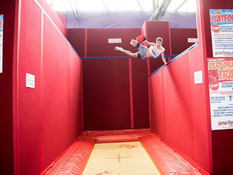 Springloaded Trampoline - Winery Find 1