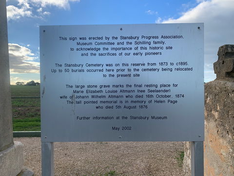 Stansbury Historic Cemetery - Winery Find 2