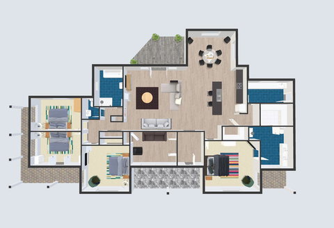 Grandview Accommodation - The Elm Tree Apartments - Winery Find 32