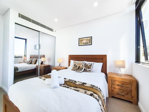 Relaxing 1BR W Pools & SPA, Gym In Olympic Park - Winery Find 0