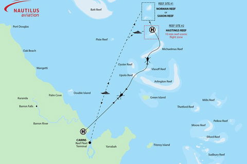 Great Barrier Reef Scenic Helicopter Tour And Cruise From Cairns - Winery Find 4
